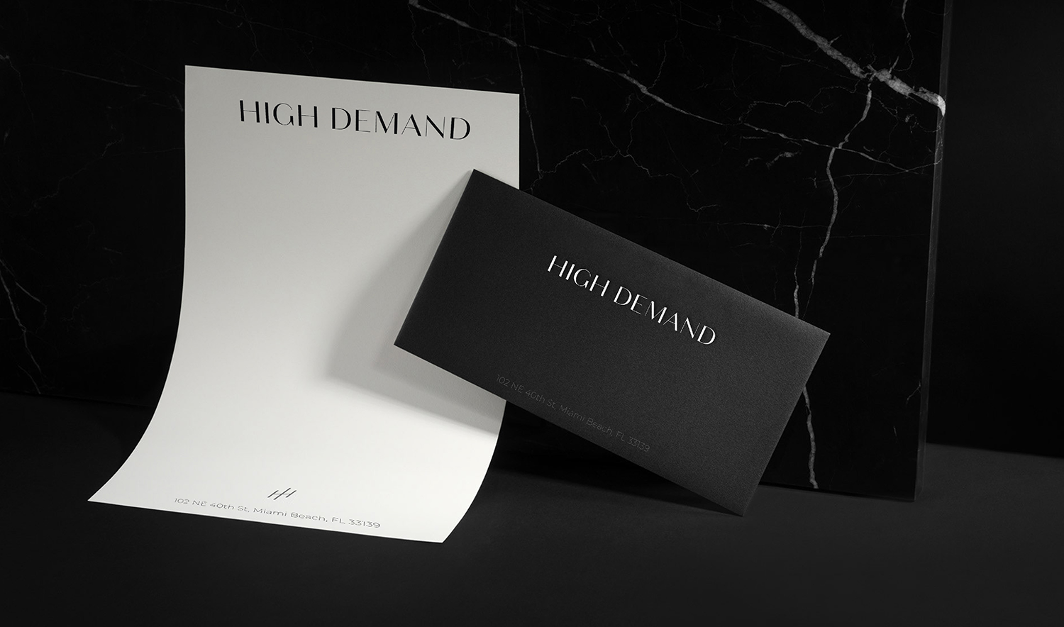 High demand brand identity