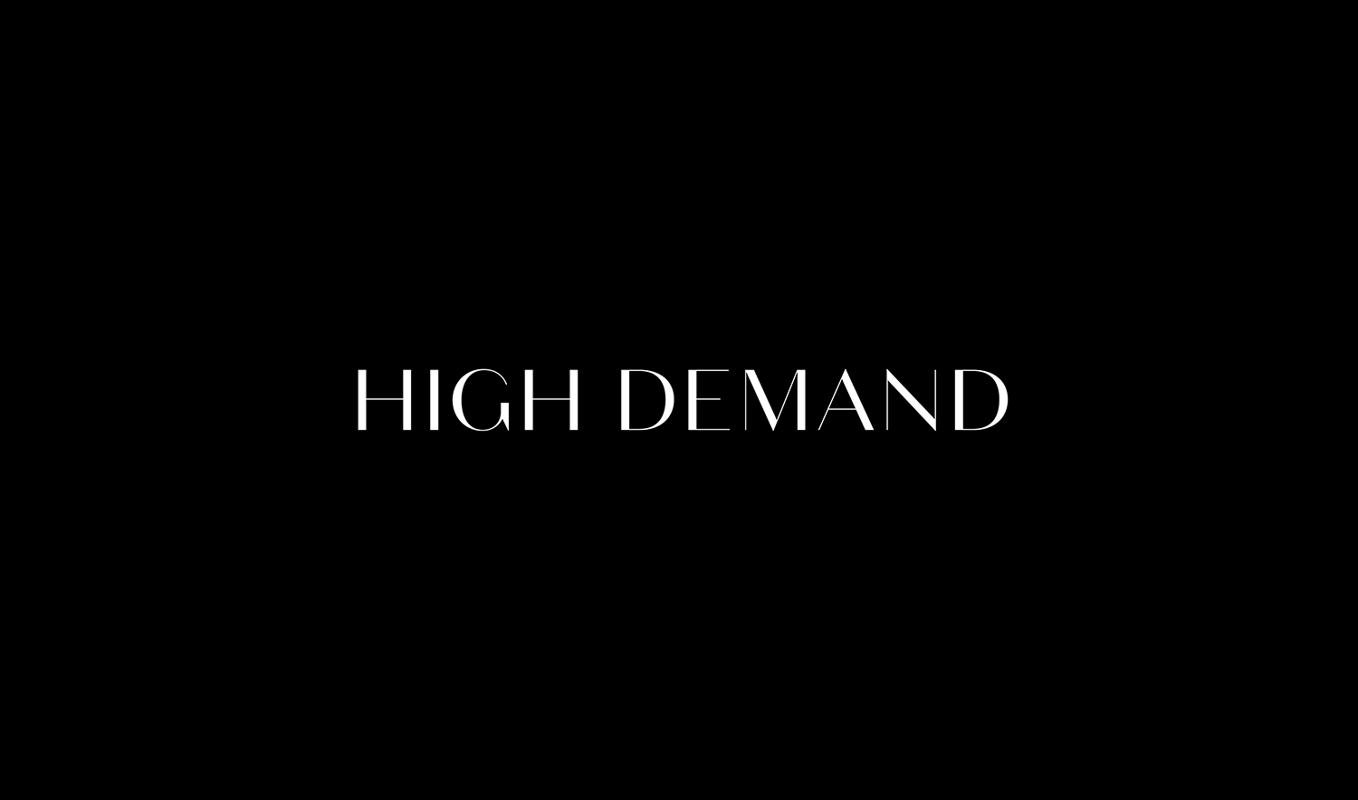 High Demand logo design