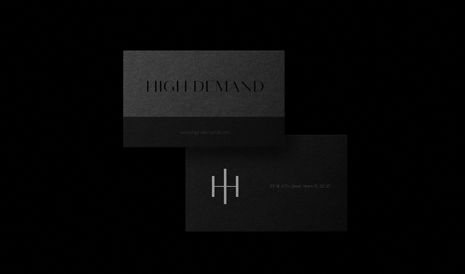 High demand brand identity