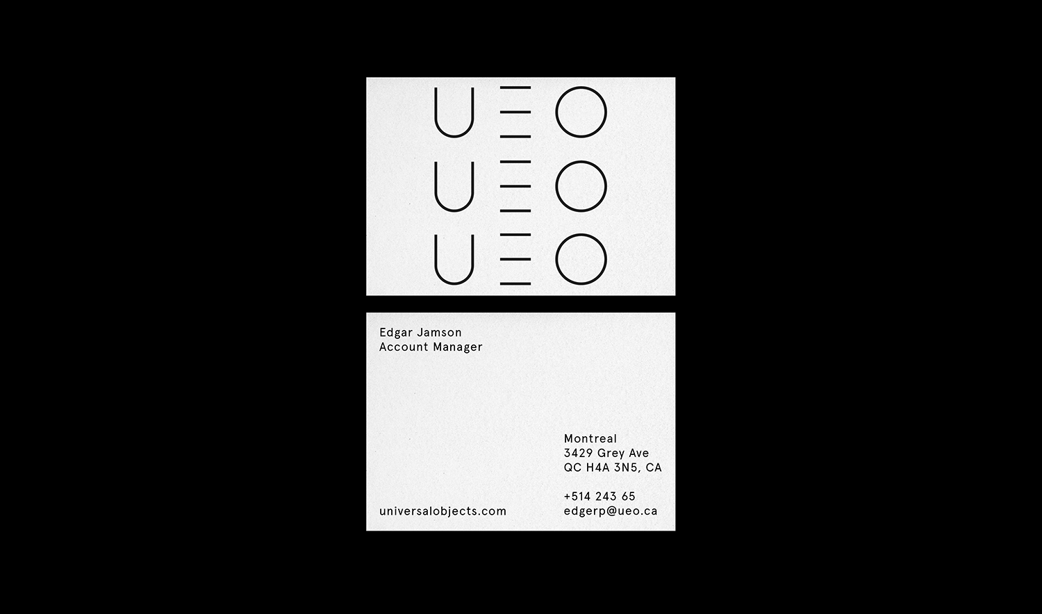 UEO brand identity