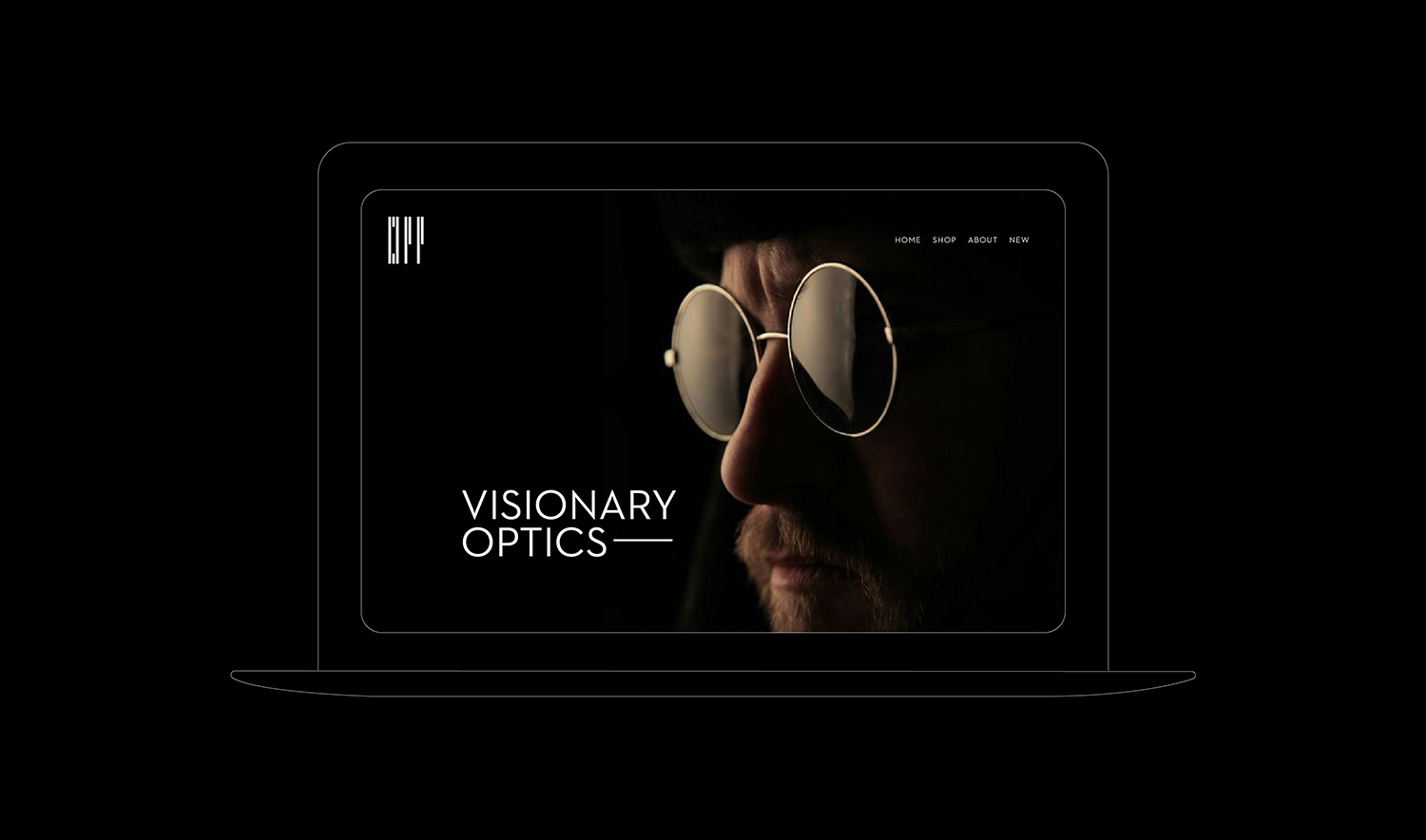 Visionary optics website design